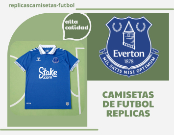 camiseta Everton 2023 2024 replica